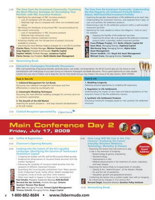 6th Insurance Linked Securities Summit