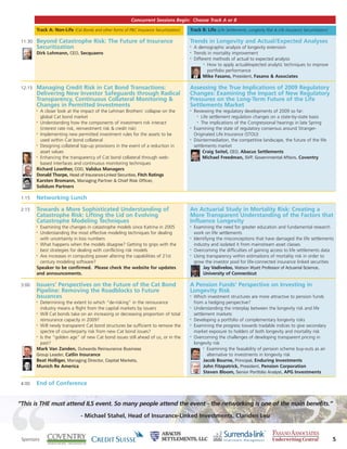 6th Insurance Linked Securities Summit