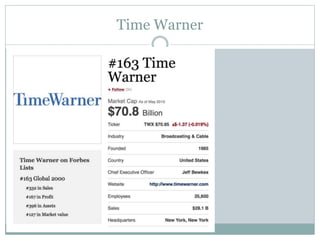 Time Warner
 