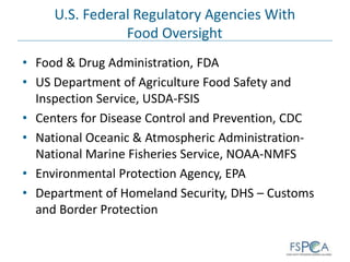 Us food safety systems | PPT