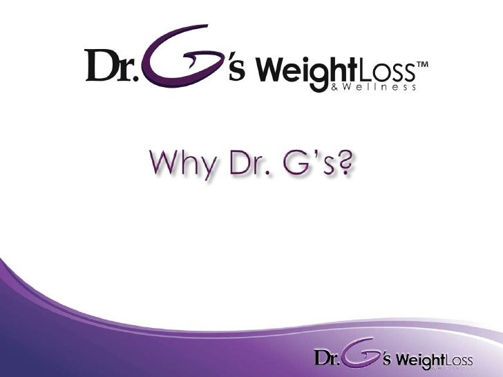 Dr. G's Weight Loss & Wellness Franchise Opportunity