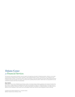 2014 Deloitte Life Insurance Outlook