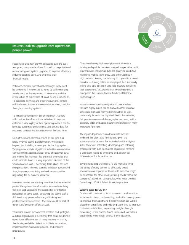 2014 Property & Casualty Insurance Industry Outlook ...