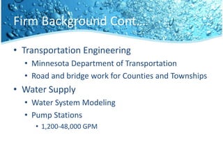 Civil Engineering Consulting Firm