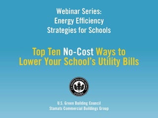 Energy Efficiency Strategies for Schools - USGBC