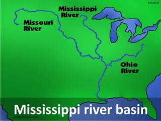 Mississippi river basin  