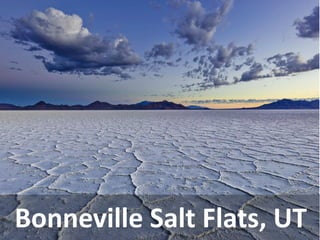 Bonneville Salt Flats, UT  