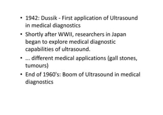 Comprehensive Overview of Ultrasound Imaging Techniques and ...
