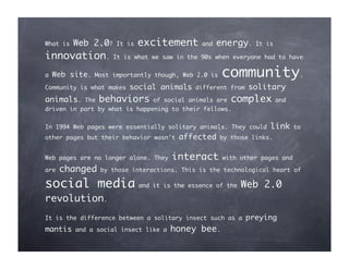 USGS Web 2.0 Talk, June 2008