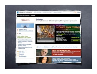 USGS Web 2.0 Talk, June 2008