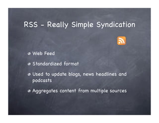 USGS Web 2.0 Talk, June 2008