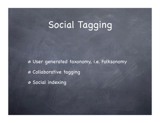 USGS Web 2.0 Talk, June 2008