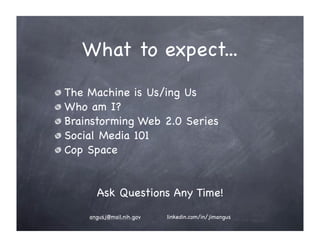 USGS Web 2.0 Talk, June 2008