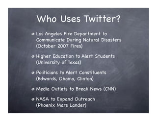 USGS Web 2.0 Talk, June 2008