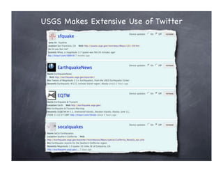 USGS Web 2.0 Talk, June 2008