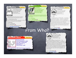 USGS Web 2.0 Talk, June 2008