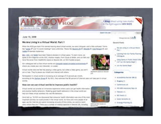 USGS Web 2.0 Talk, June 2008