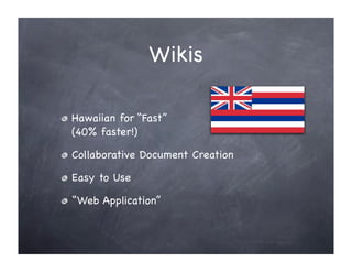 USGS Web 2.0 Talk, June 2008