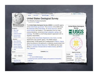 USGS Web 2.0 Talk, June 2008