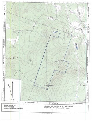 Usgs Map Of Noble Ridge