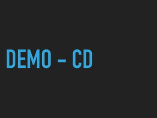 DEMO - CD
 