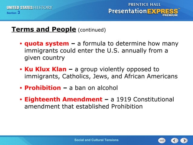 United States History Ch. 11 Section 3 Notes | PPT | Religion ...