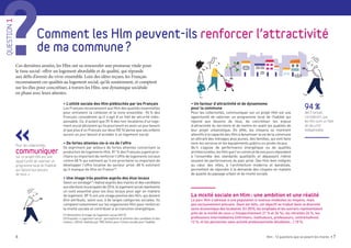 6 Hlm : 12 questions que se posent les maires • 7
• Un facteur d’attractivité et de dynamisme
pour la commune
Pour les collectivités, communiquer sur un projet Hlm est une
opportunité de valoriser un programme local de l’habitat qui
répond aux besoins de tous, de concrétiser les enjeux
d’attractivité du territoire et de mettre en avant les qualités de
leur projet urbanistique. En effet, les citoyens se montrent
attentifs à la capacité des Hlm à dynamiser la vie de la commune
en attirant des ménages plus jeunes, des familles, qui vont faire
vivre les services et les équipements publics ou privés locaux.
Qu’il s’agisse de performance énergétique ou de qualités
architecturales,lesHlmquel’onconstruitdenosjoursrépondent
à l’ensemble des standards qualitatifs et dépassent même
souvent les performances du parc privé. Des Hlm bien intégrés
au cœur des villes, à l’architecture moderne et banalisée,
permettent de répondre à la demande des citoyens en matière
de qualité du paysage urbain et de mixité sociale.
• L’utilité sociale des Hlm plébiscitée par les Français
Les Français reconnaissent aux Hlm des qualités essentielles
pour entretenir la cohésion et le vivre-ensemble : 94 % des
Français considèrent qu’il s’agit d’un filet de sécurité indis-
pensable. Ce, d’autant que 39 % des non-locataires d’un loge-
ment social déclarent qu’ils pourraient en avoir un jour besoin
et que plus d’un Français sur deux (55 %) pense que ses enfants
auront un jour besoin d’accéder à un logement social.
• De fortes attentes vis-à-vis de l’offre
Ils expriment par ailleurs de fortes attentes concernant la
production de logements Hlm. 81 % des Français jugent prio-
ritaire ou important de renforcer l’offre de logements sociaux
contre 68 % qui estiment qu’il est prioritaire ou important de
développer l’offre locative du secteur privé. 68 % estiment
qu’il manque de Hlm en France (1)
.
• Une image très positive auprès des élus locaux
Selon un sondage (2)
réalisé auprès des maires et des candidats
aux élections municipales de 2014, le logement social représente
un outil essentiel pour les élus locaux pour agir en matière
de logement. 89 % ont une image positive des Hlm, qui doivent
être attribués, selon eux, à de larges catégories sociales. Ils
comptent notamment sur les organismes Hlm pour renforcer
la mixité sociale et contribuer à la transition énergétique.
(1) Baromètre d’image du logement social (2013).
(2) Enquête « Logement social : perceptions et attentes des candidats et des
maires » (2014), réalisée par TNS Sofres pour l’Union sociale pour l’habitat.
Ces dernières années, les Hlm ont su renouveler une promesse vitale pour
le tissu social : offrir un logement abordable et de qualité, qui réponde
aux défis d’avenir du vivre-ensemble. Loin des idées reçues, les Français
reconnaissent ces qualités au logement social, qu’ils soutiennent, et comptent
sur les élus pour concrétiser, à travers les Hlm, une dynamique sociétale
en phase avec leurs attentes.
94 %
des Français
considèrent que
les Hlm sont un filet
de sécurité
indispensable.
La mixité sociale en Hlm : une ambition et une réalité
Le parc Hlm s’adresse à une population à revenus modestes ou moyens, mais
pas exclusivement précaire. Dans les faits, cet objectif se traduit dans la diversité
socio-économique des locataires. En 2010, les employés et les ouvriers représentaient
près de la moitié de ceux-ci (respectivement 21 % et 26 %), les retraités 26 %, les
professions intermédiaires (infirmiers, instituteurs, professeurs, contremaîtres)
12 %, et les personnes sans activité professionnelle (étudiants…) 10 %.
Comment les Hlm peuvent-ils renforcer l’attractivité
de ma commune ?
QUESTION1
Pour les collectivités,
communiquer
sur un projet Hlm est une
opportunité de valoriser un
programme local de l’habitat
qui répond aux besoins
de tous. »
Comment les Hlm peuvent-ils améliorer l’image de ma commune ?
 