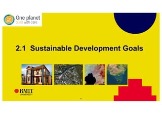 3636
2.1 Sustainable Development Goals
 