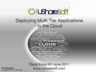 The Appliance Factory Company
   Simplifying Software Delivery


       UShareSoft – Cloud Expo NY June 2011 - Copyright © 2011, UShareSoft
 