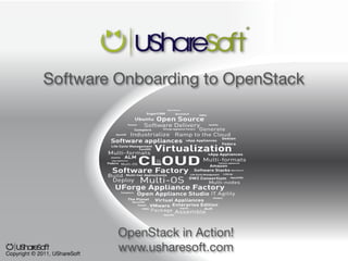 OpenStack Cloud Summit
21 September 2011, Paris
 UShareSoft Copyright 2011
 