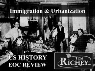 Immigration & Urbanization
US HISTORY
EOC REVIEW
 