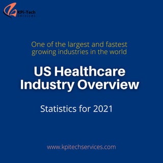 Statistics for 2021
One of the largest and fastest
growing industries in the world
www.kpitechservices.com
 
