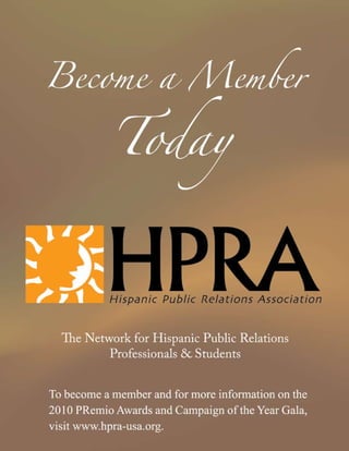 2010 U.S. Hispanic Social Media Guide
4
 