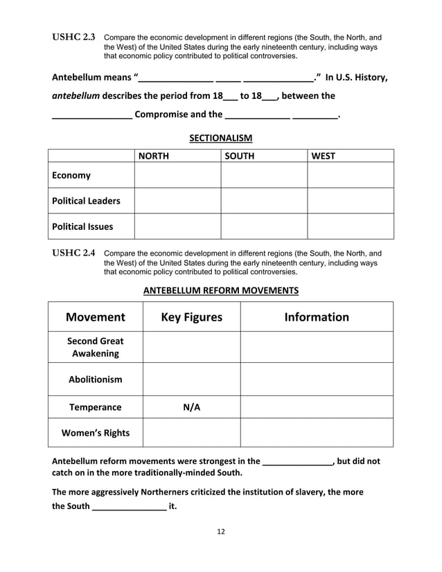 US History EOC Review Guide PDF