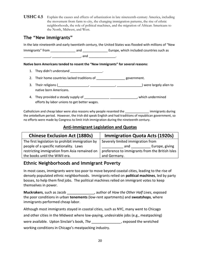 US History EOC Review Guide PDF