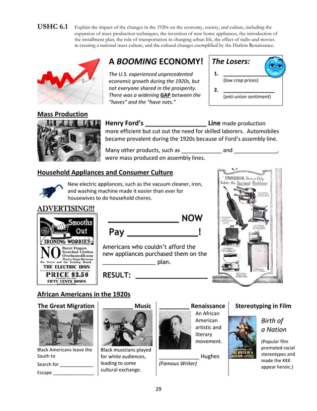 US History EOC Review Guide PDF