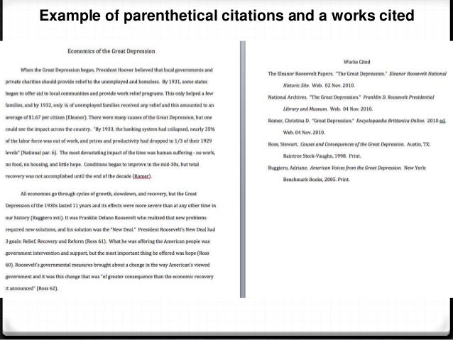 us history fall 2015 works cited in paper