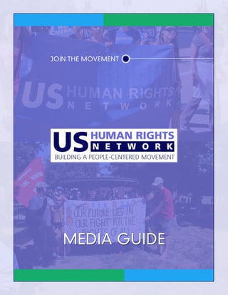 NETWORK
~~~USHUMAN RIGHTS
BUILDING A PEOPLE-CENTERED MOVEMENT
 