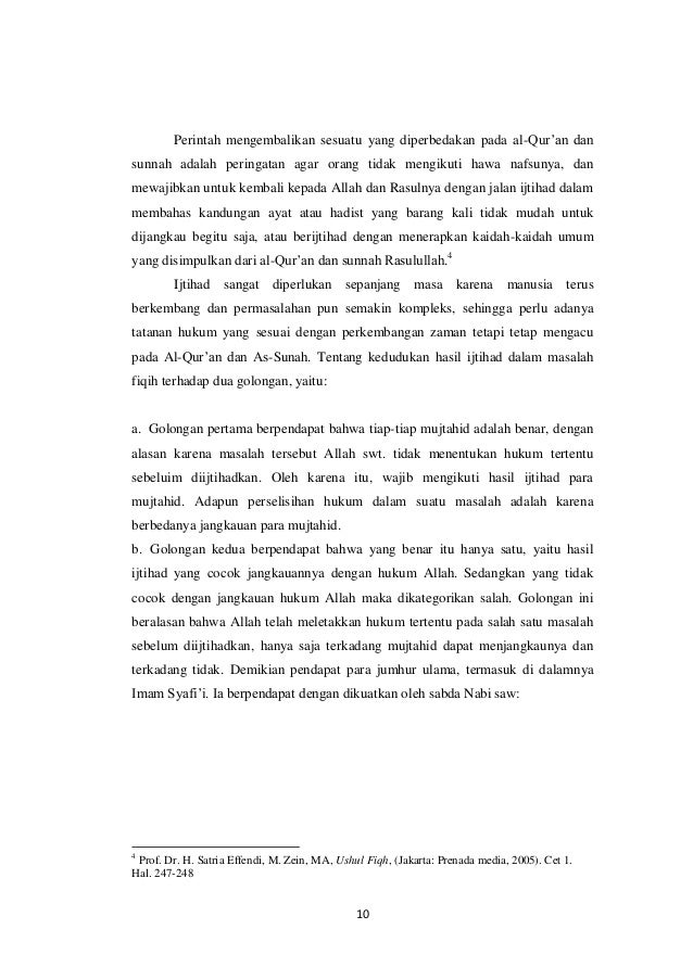Ushul Fiqh Ijtihad Pdf Miftah Ll Everafter