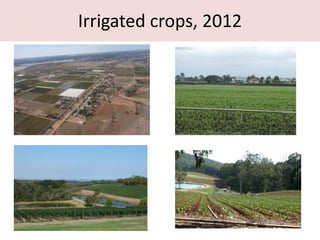 Irrigated crops, 2012
 
