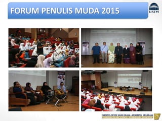 FORUM PENULIS MUDA 2015
 