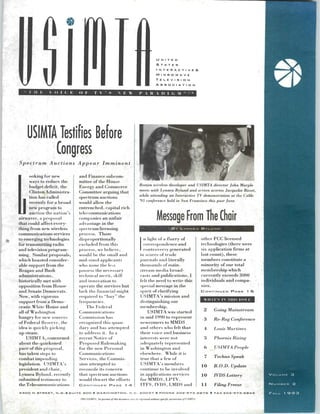 USIMTA NEWSLETTER FALL 1993