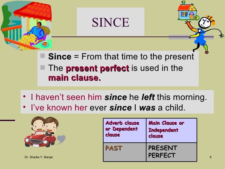 Using Adverb Clauses To Show Time Relations, By Dr. Shadia