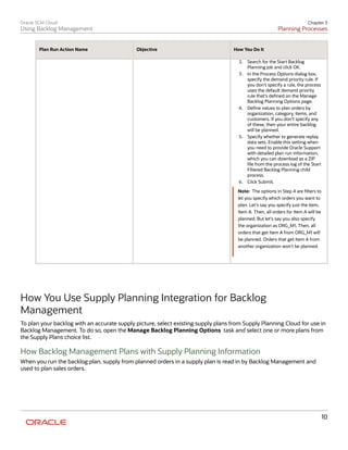 Order Backlog Oracle Using backlog-management | PDF
