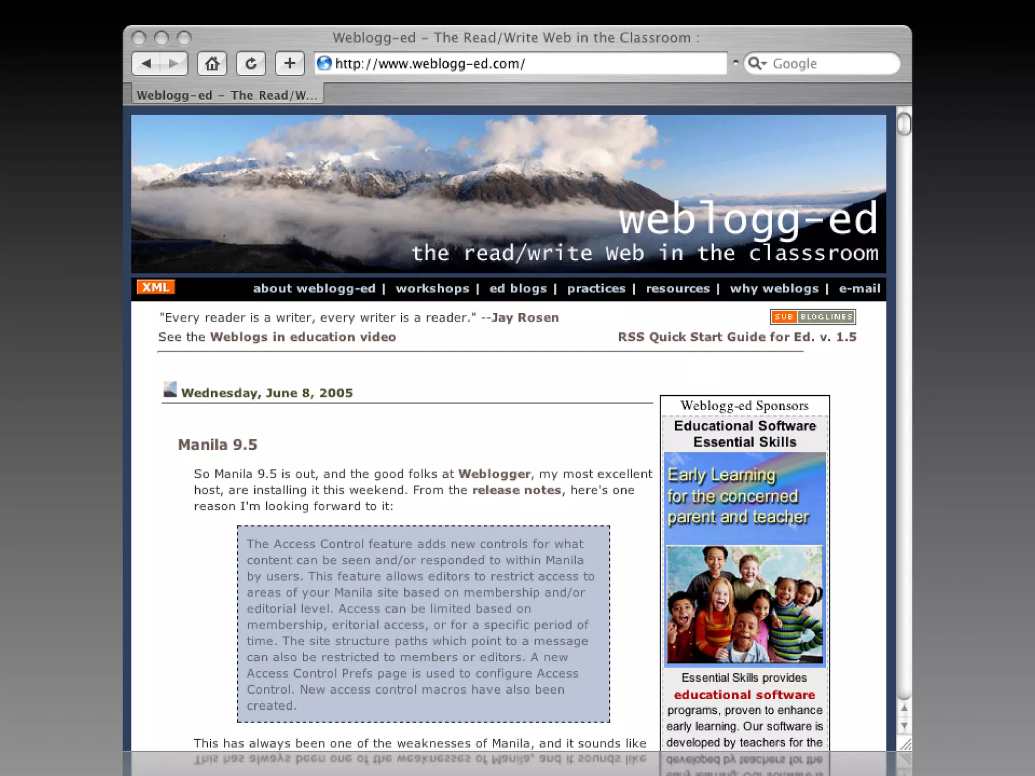 Using blog and wiki for your portfolio