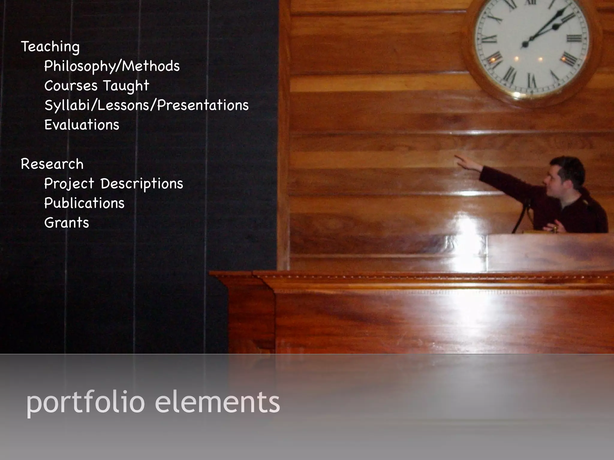 Using blog and wiki for your portfolio