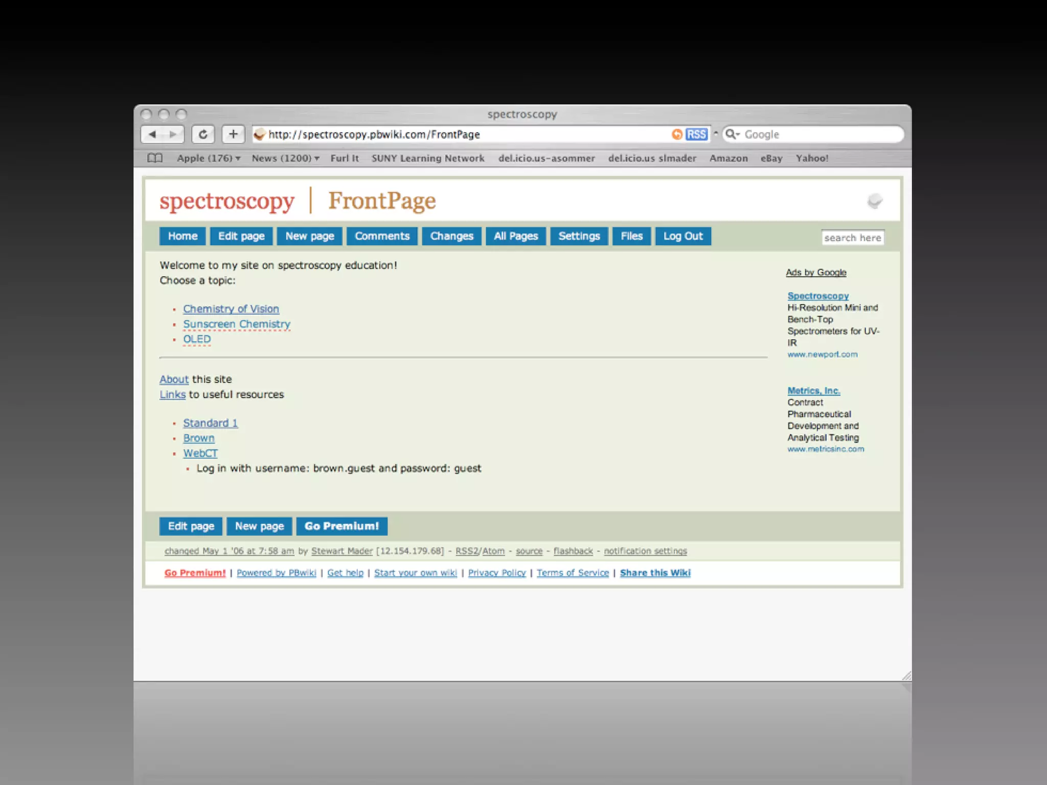 Using blog and wiki for your portfolio