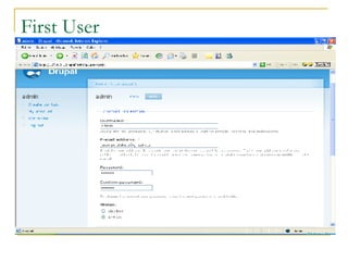 First User 