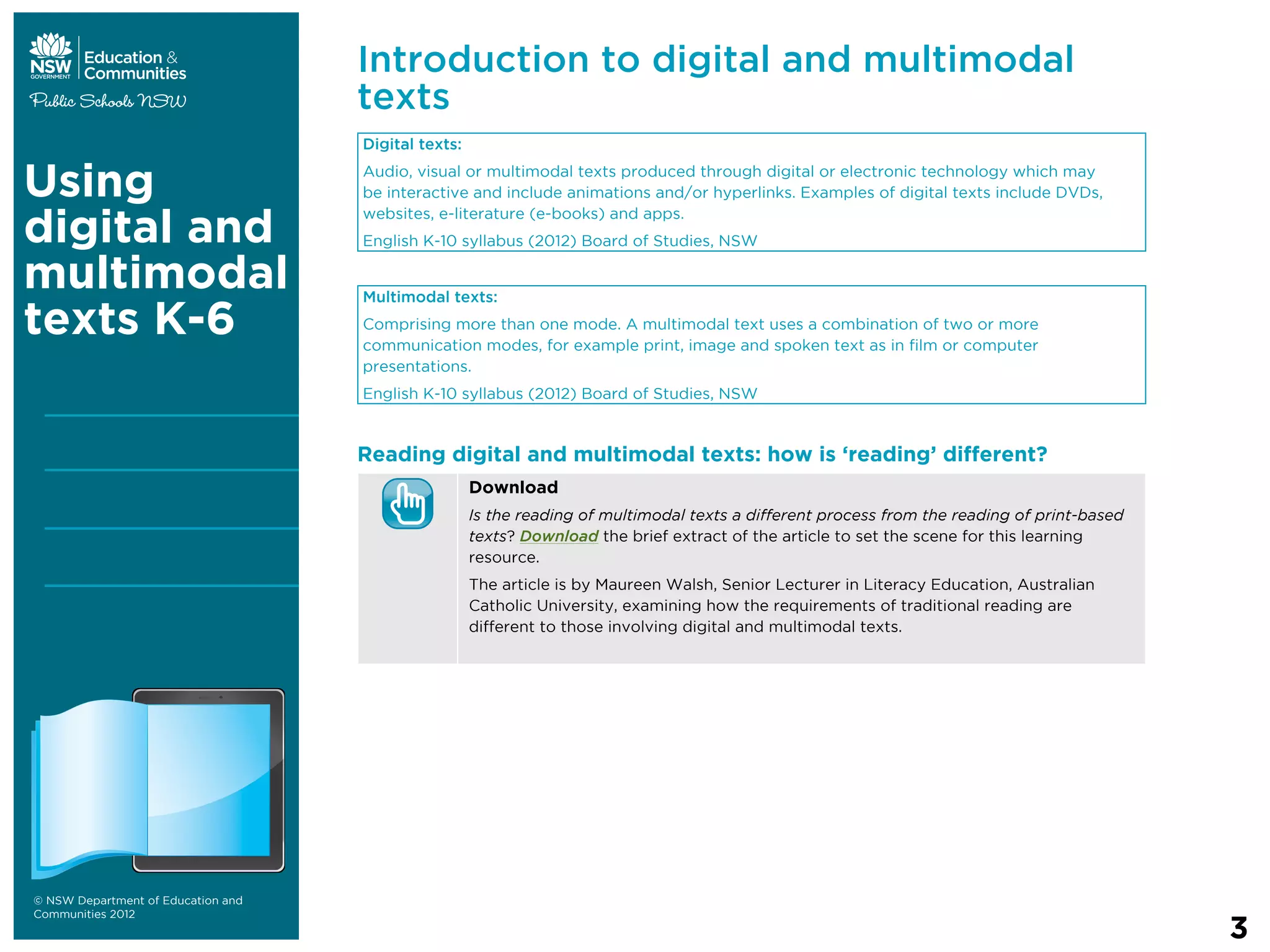 Using digital-and-multimodal-texts(1) | PDF