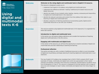 Using digital-and-multimodal-texts(1) | PDF